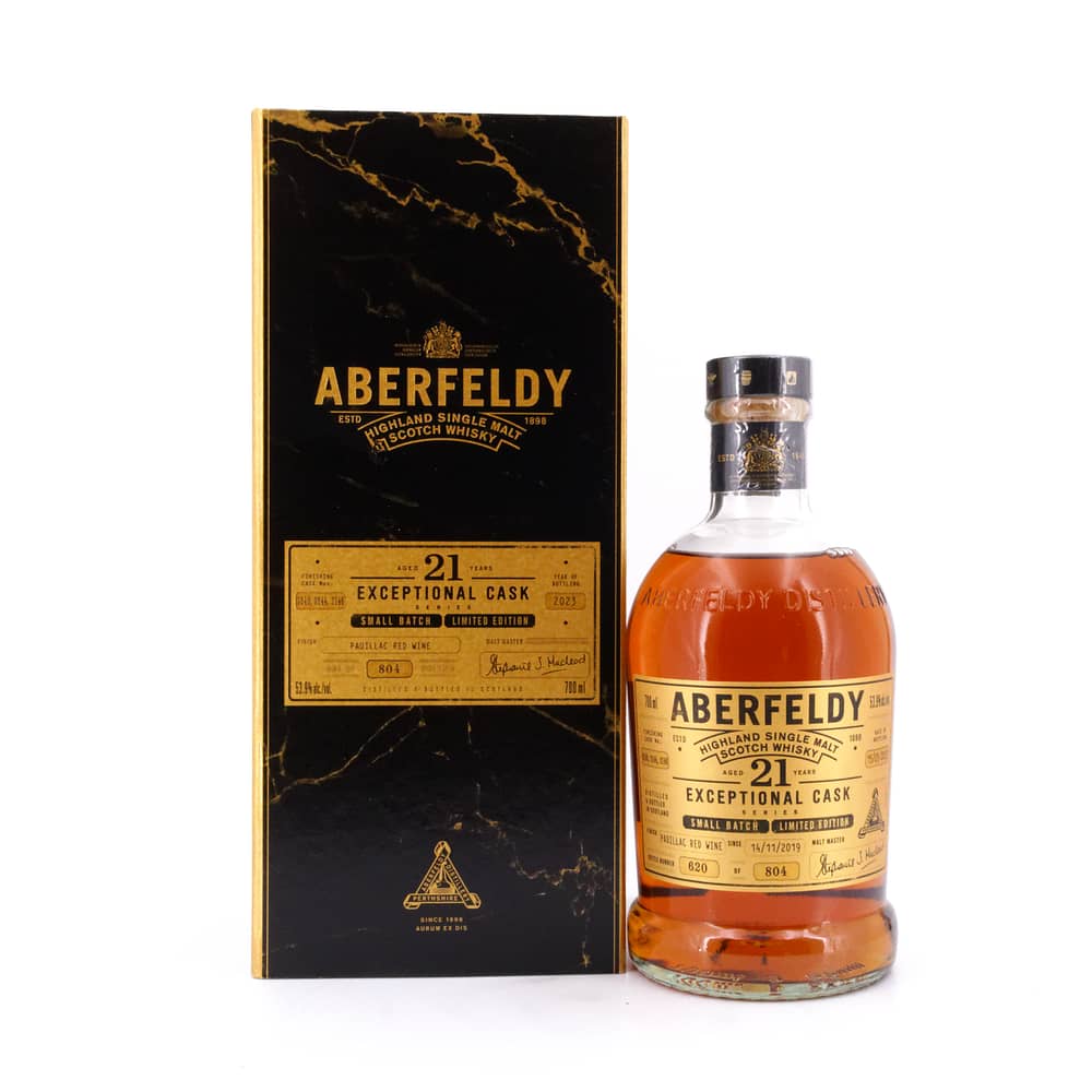 Aberfeldy Rote 21 Jahre Exceptional Pauillac Redwine Cask 0,70 L/ 53.9% Vol