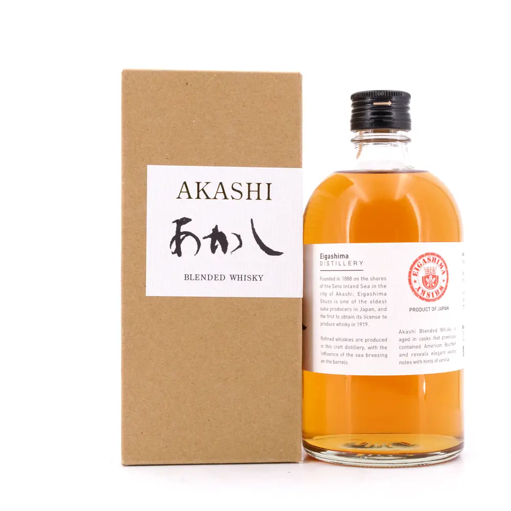 Akashi White Oak no age Blended Whisky 0,50 Liter/ 40.0% vol Produktbild