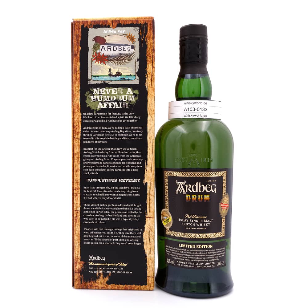 Ardbeg Drum 0,70 Liter/ 46.0% vol Produktbild