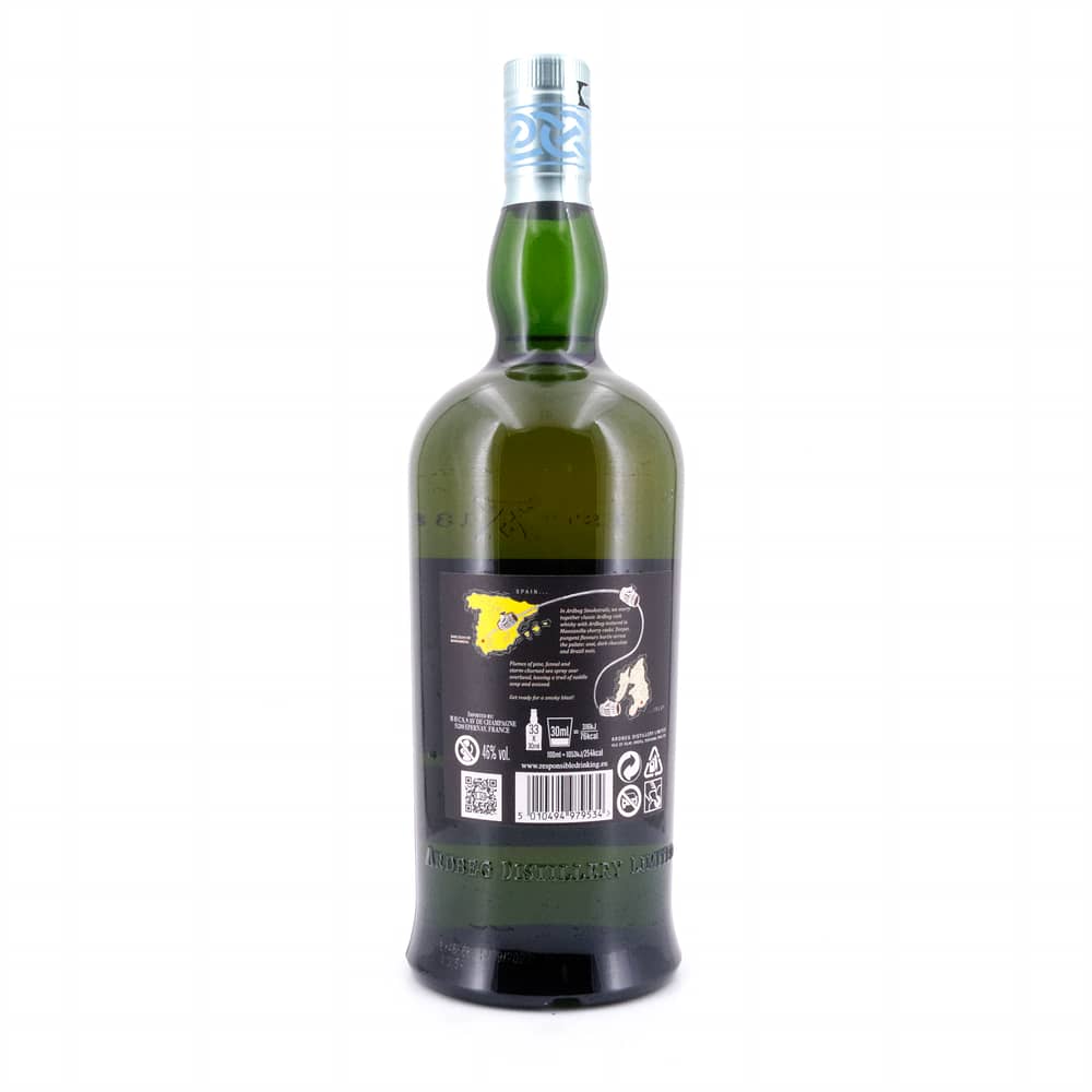 Ardbeg Smoketrails Manzanilla Edition Travel Retail Literflasche 1 Liter/ 46.0% vol Produktbild