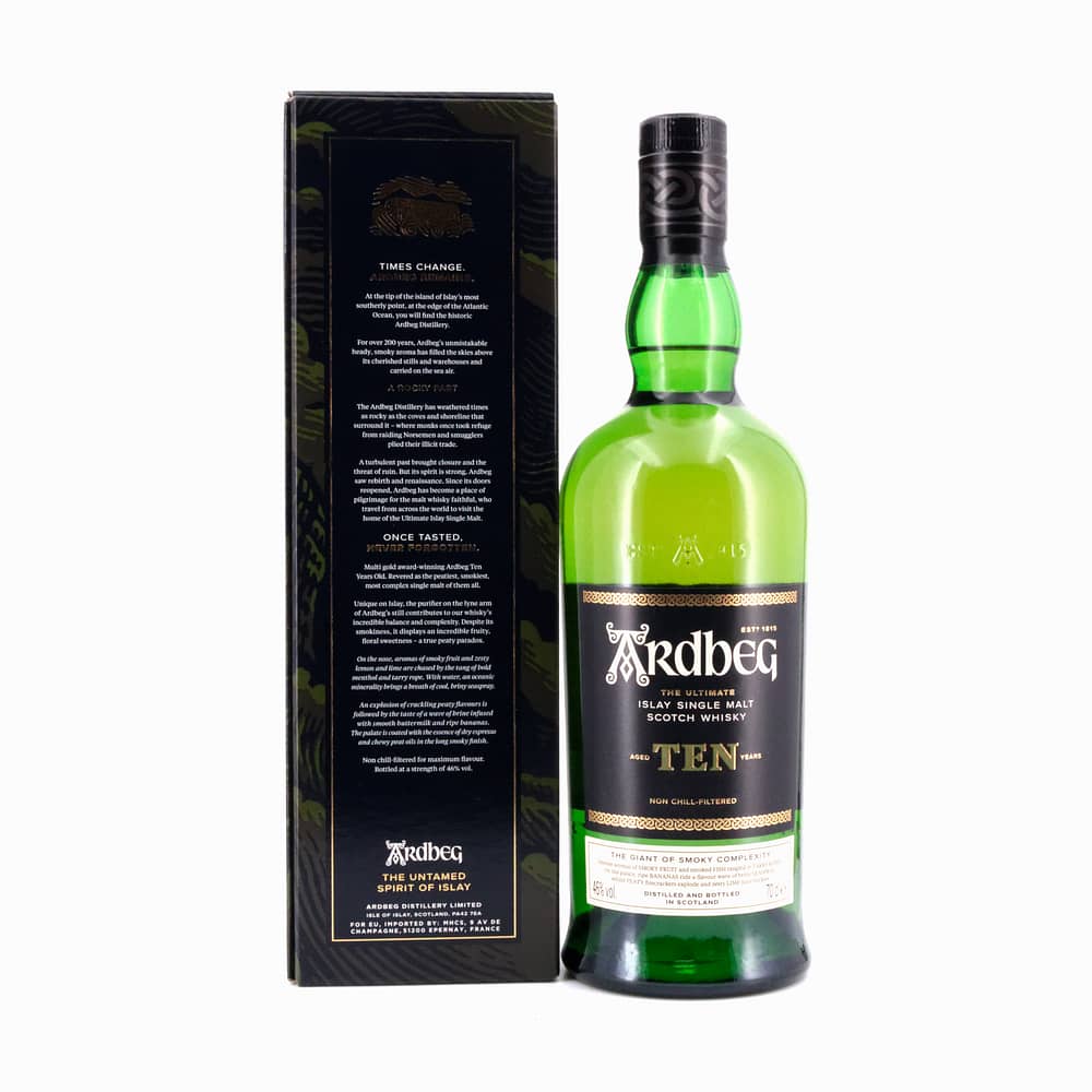 Ardbeg TEN 10 Jahre 0,70 Liter/ 46.0% vol Produktbild