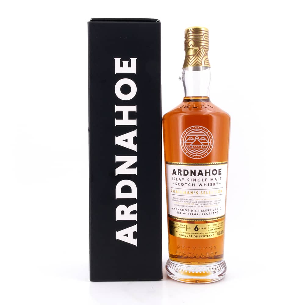 Ardnahoe Chairman's Selection 6 Jahre Heavily Peated 0,70 Liter/ 60.2% vol Produktbild