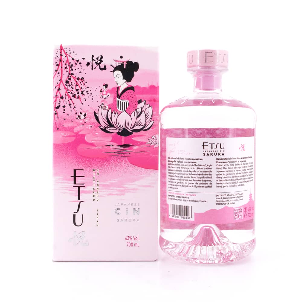 Asahikawa Distillery Etsu Sakura Gin 0,70 Liter/ 43.0% vol Produktbild