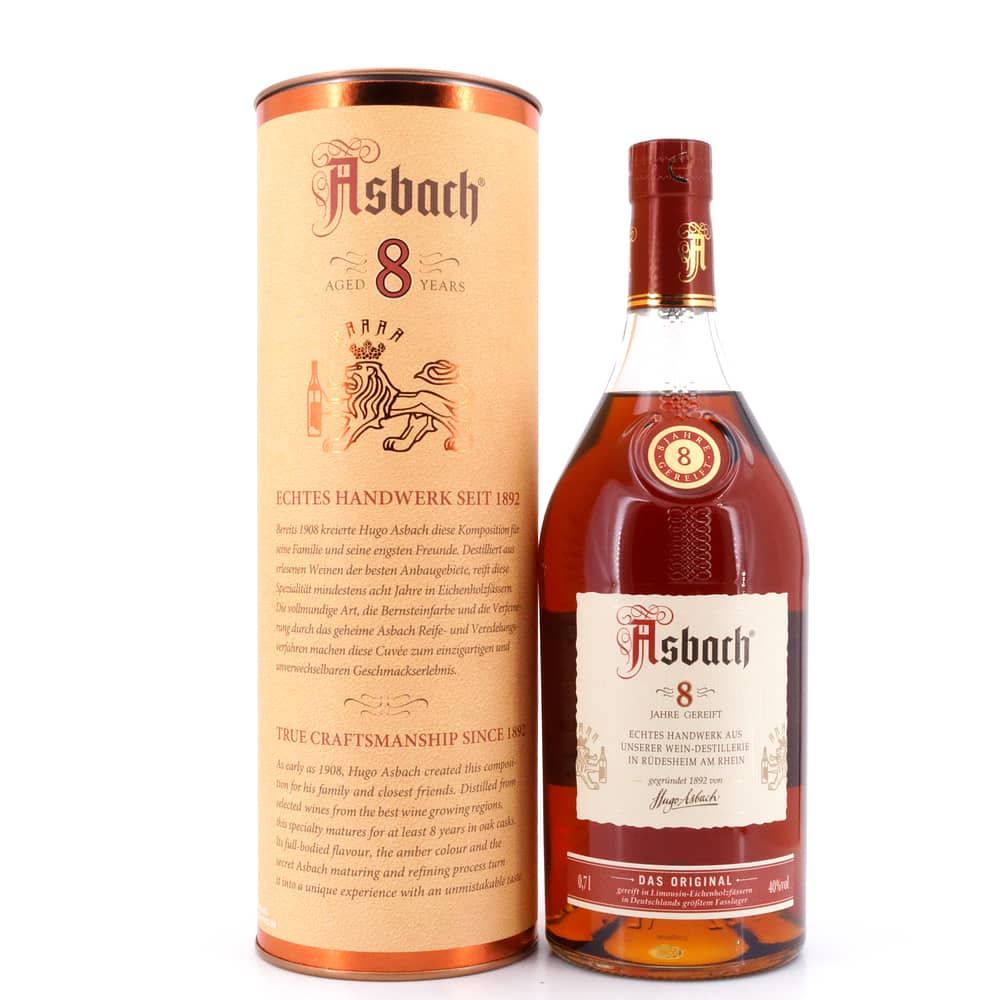 Asbach 8 Jahre 0,70 Liter/ 40.0% vol Produktbild