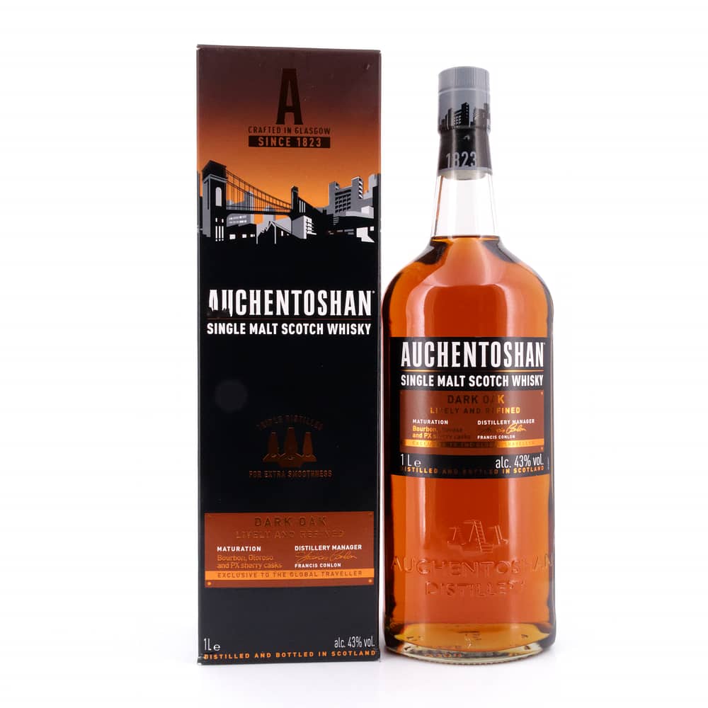 Auchentoshan Dark Oak Literflasche 1 L/ 43.0% Vol