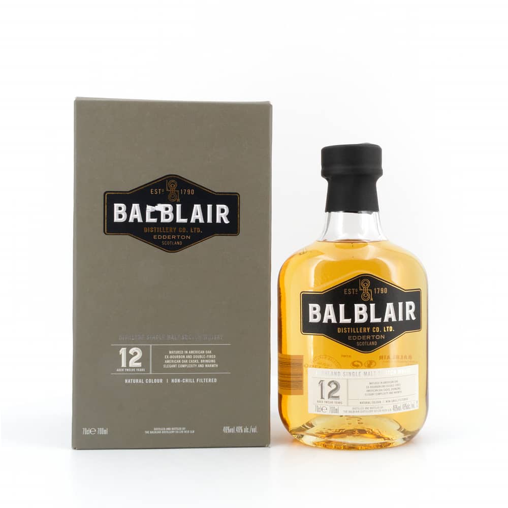 Balblair Golden/Rote 12 Jahre 0,70 L/ 46.0% Vol