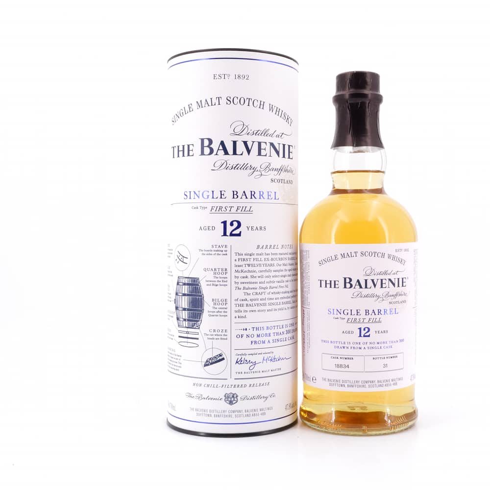 Balvenie 12 Jahre First Fill Single Barrel 0,70 L/ 47.8% Vol
