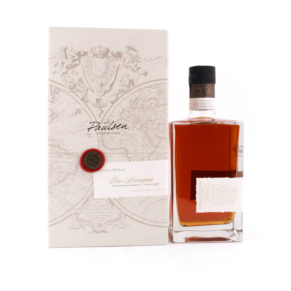 Bas-Armagnac The Paulsen Collection 1977 30 Jahre 0,70 Liter/ 40.0% vol Produktbild