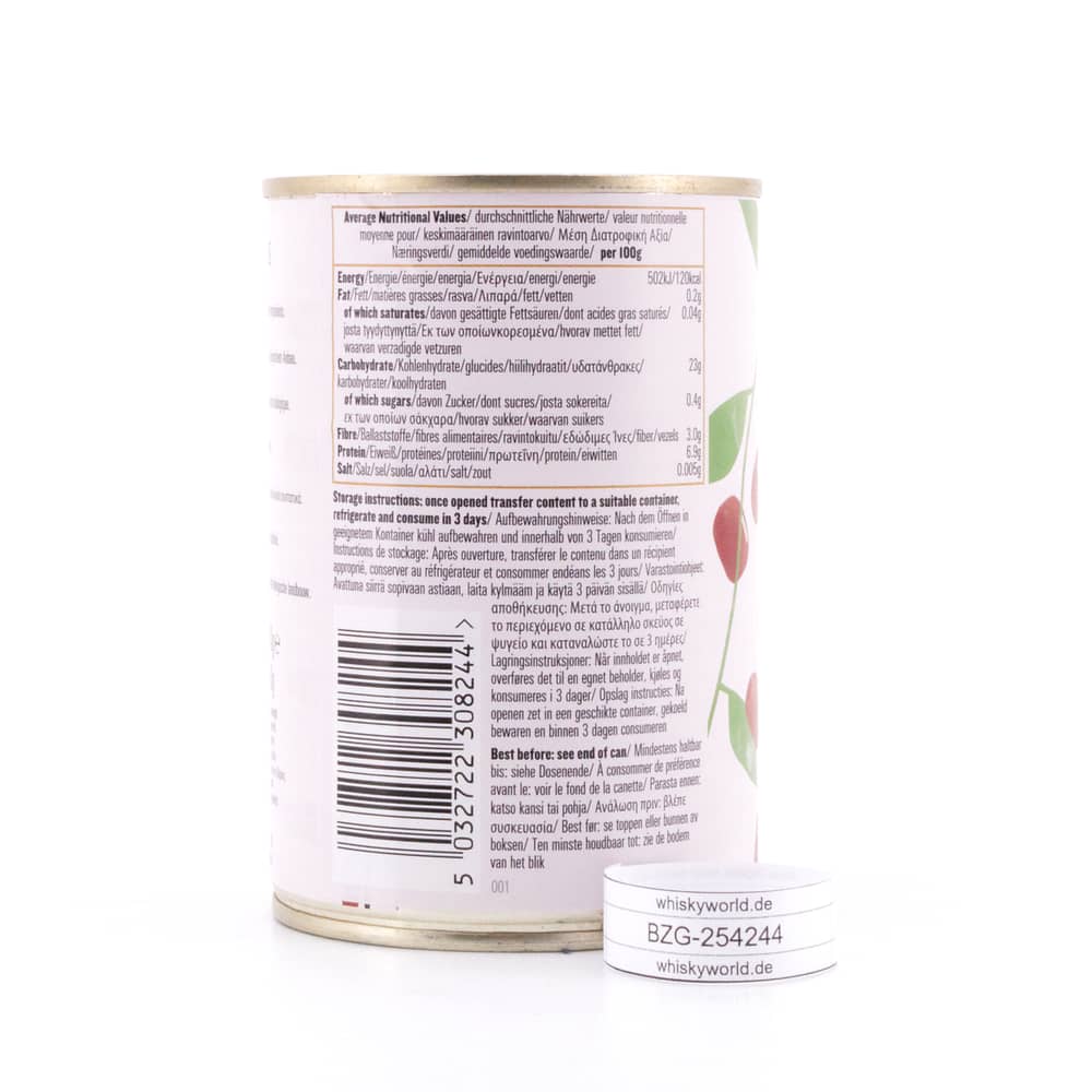 Biona Organic Aduki Beans Aduki-Bohnen in Wasser 230 Gramm Abtropfgewicht Produktbild
