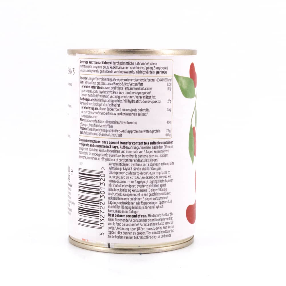 Biona Organic Red Kidney Beans Rote Kidneybohnen 240 Gramm Abtropfgewicht Produktbild