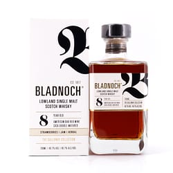Bladnoch 8 Jahre Red Wine Casks Produktbild
