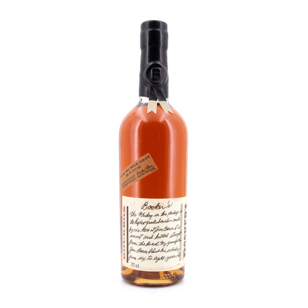 Booker's Small Batch Bourbon 7 Jahre 3 Monate 4 Tage Batch 2026-01E