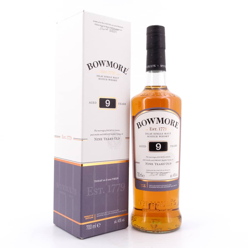 Bowmore 9 Jahre 0,70 Liter/ 40.0% vol Produktbild
