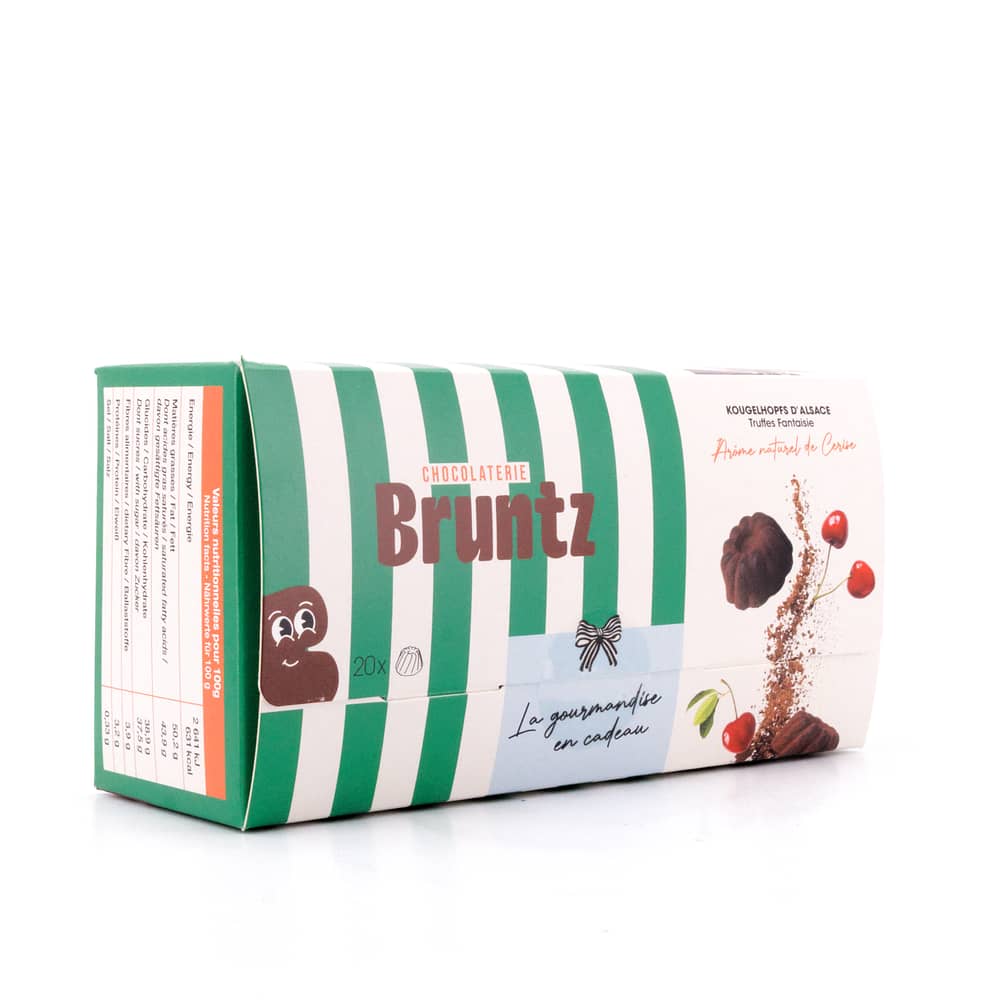 Bruntz Kougelhopfs d'Alsace Kirsche 100 Gramm Produktbild