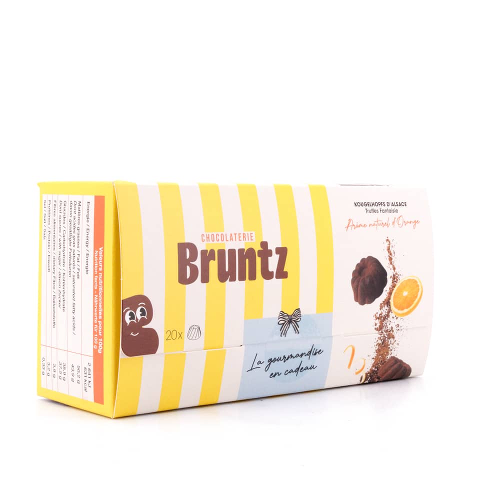 Bruntz Kougelhopfs d'Alsace Orange 100 Gramm Produktbild