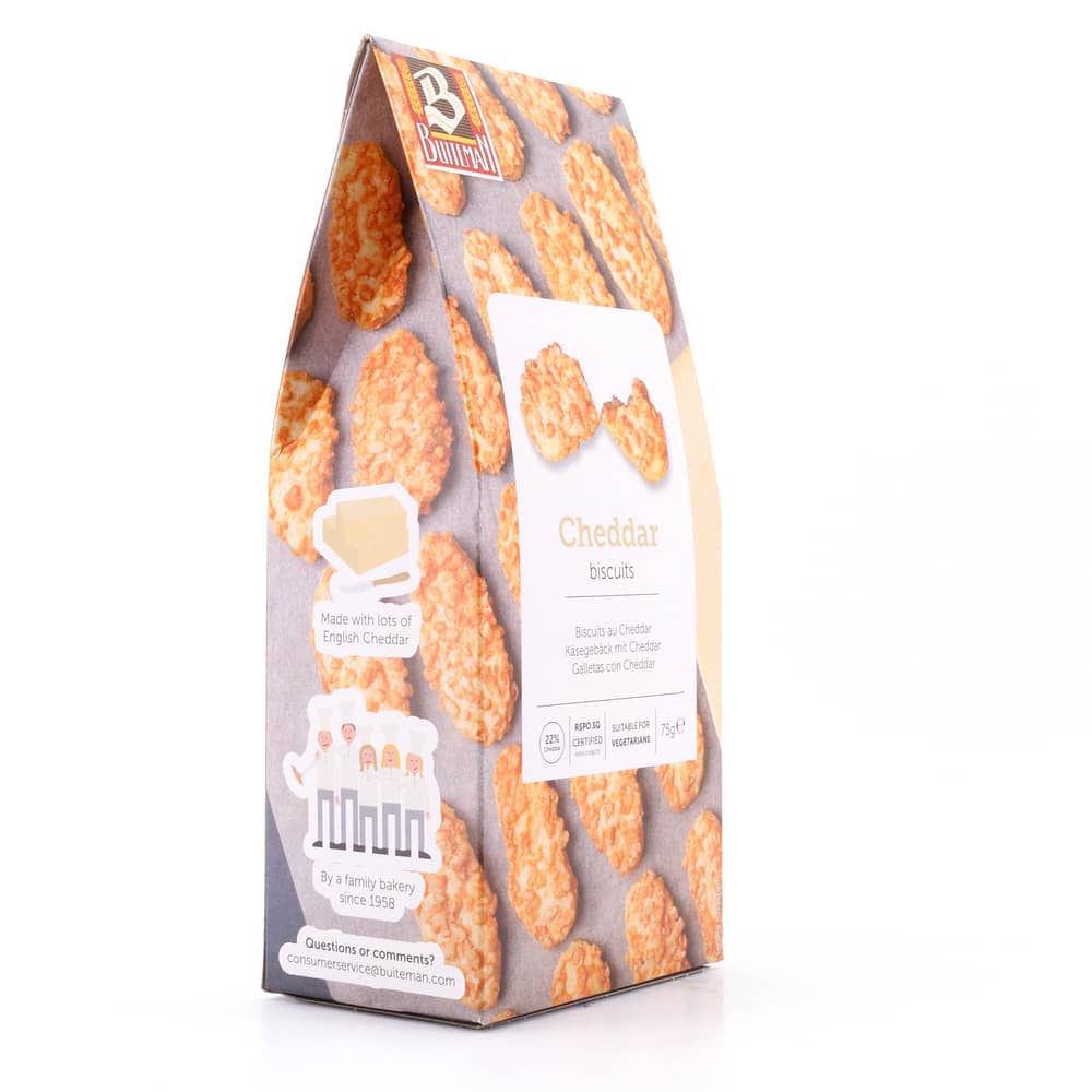 Buiteman Cheddar Käsegebäck 75 Gramm Produktbild