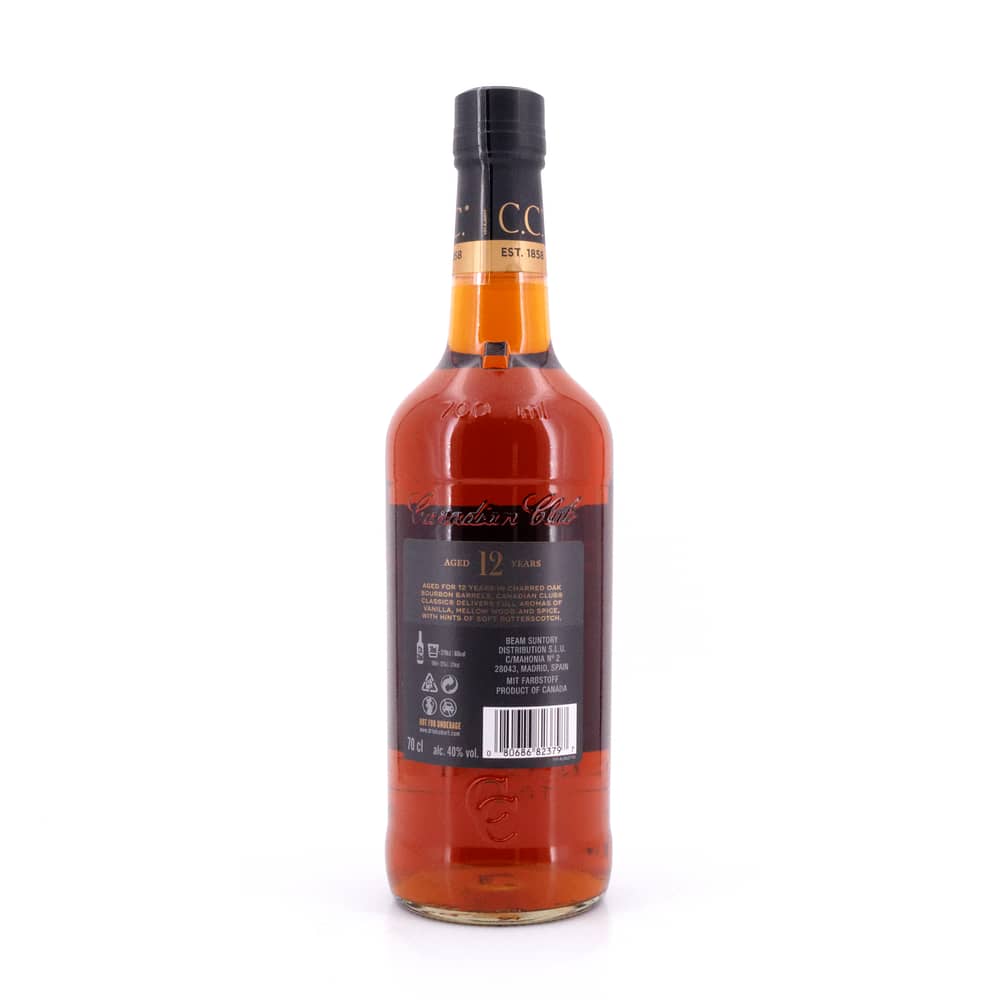 Canadian Club 12 Jahre Classic 0,70 Liter/ 40.0% vol Produktbild