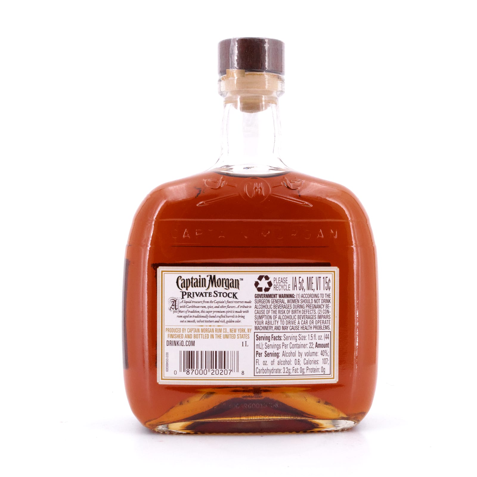 Captain Morgan Private Stock Literflasche 1 Liter/ 40.0% vol