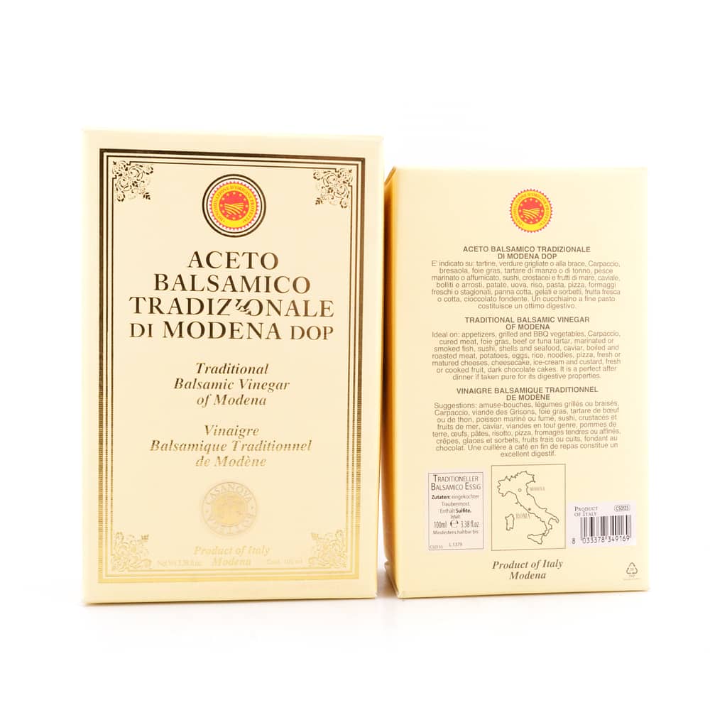 Casanova Aceto Balsamico tradizionale Extravecchino DOP 25 Jahre 0,10 Liter Produktbild