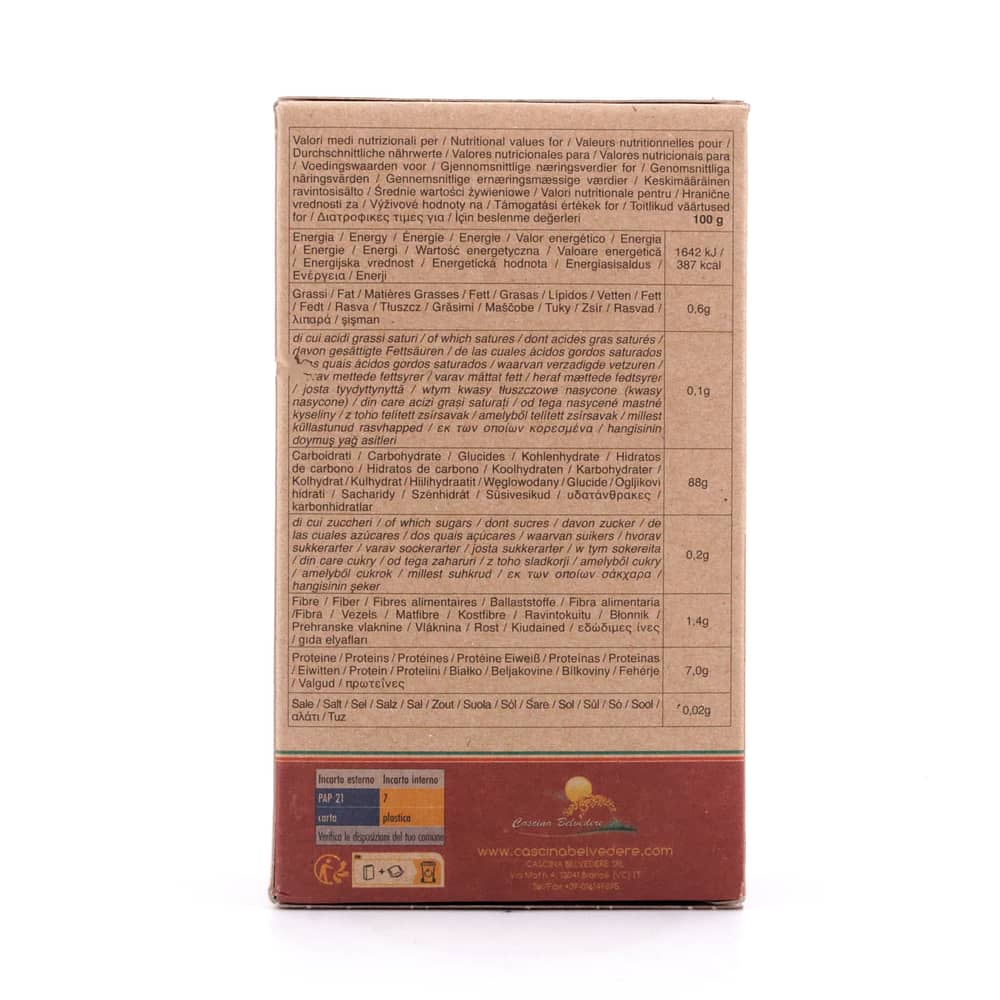 Cascina Belvedere Arboria Reis Langkornreis 500 Gramm Produktbild