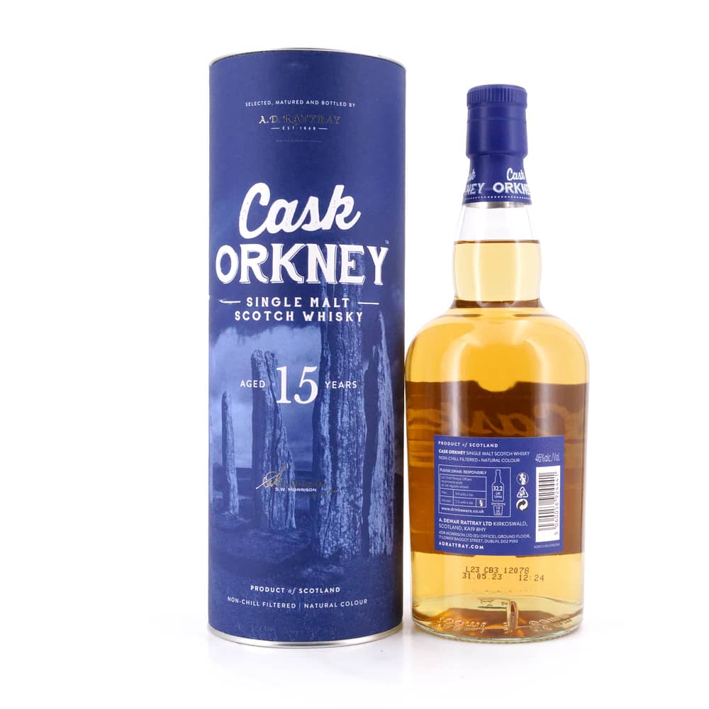 A.D. Rattray Single Malt 15 Jahre Orkney 0,70 Liter/ 46.0% vol Produktbild