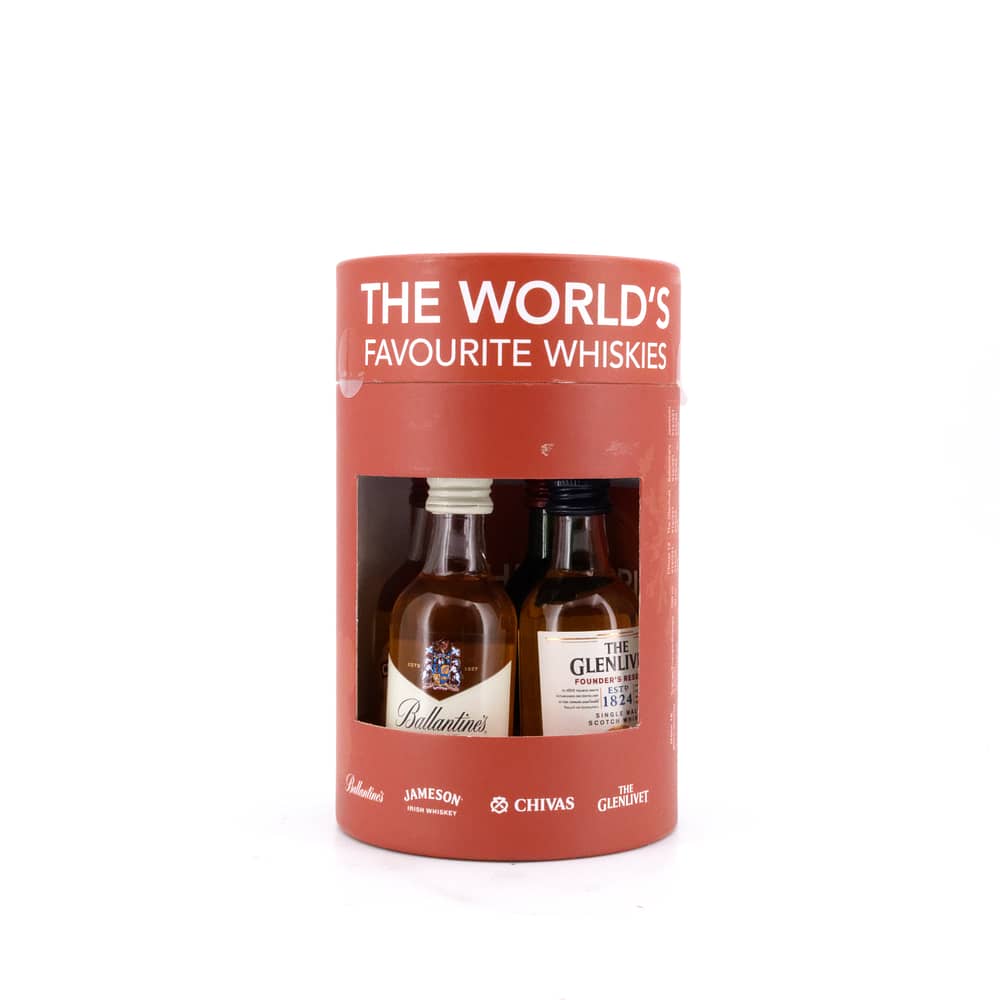 Chivas Brothers Golden/Orange The World`S Favourite Whiskies 0,20 L/ 40.0% Vol - Image 1