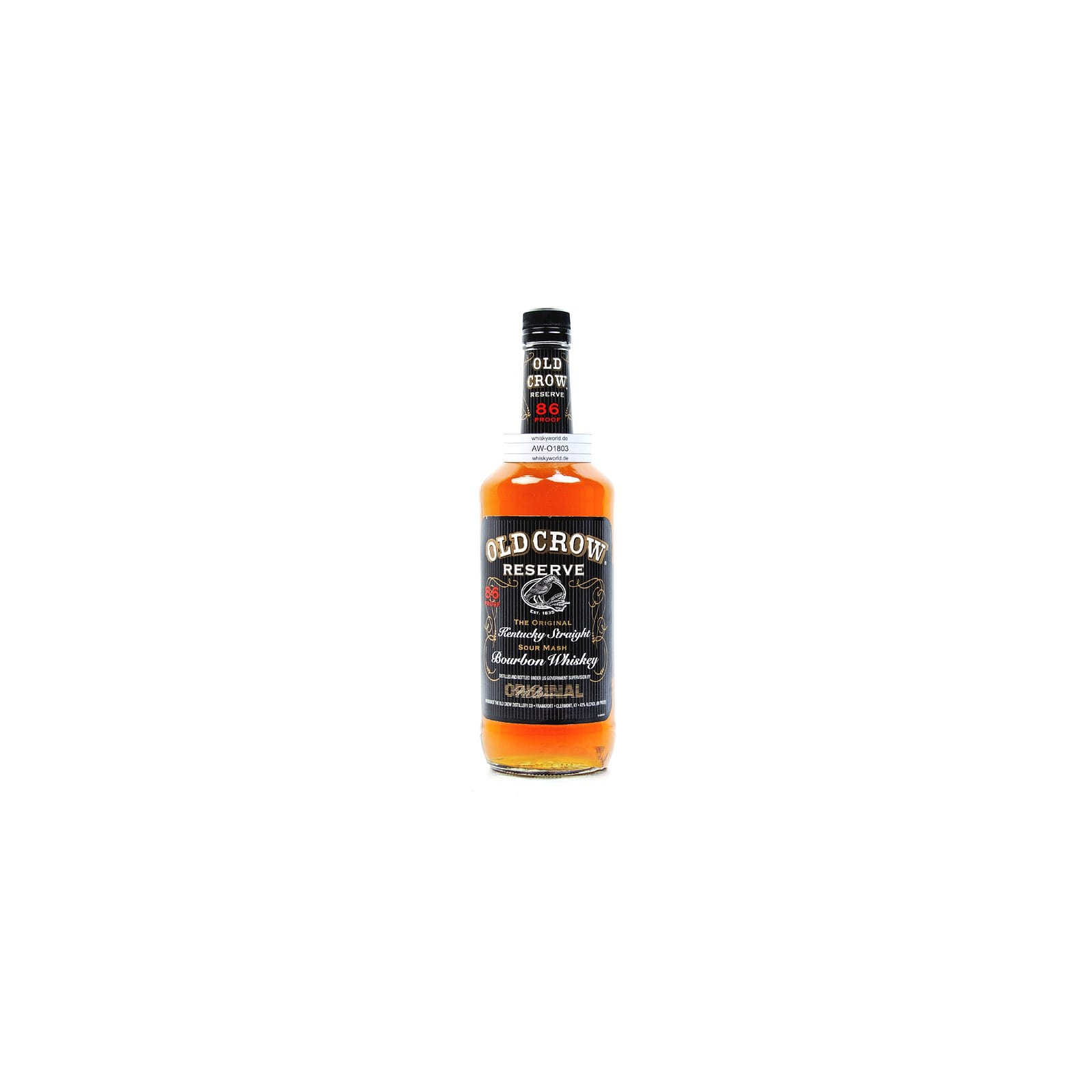Old Crow Kentucky Straight Bourbon Whiskey Literflasche 1 Liter