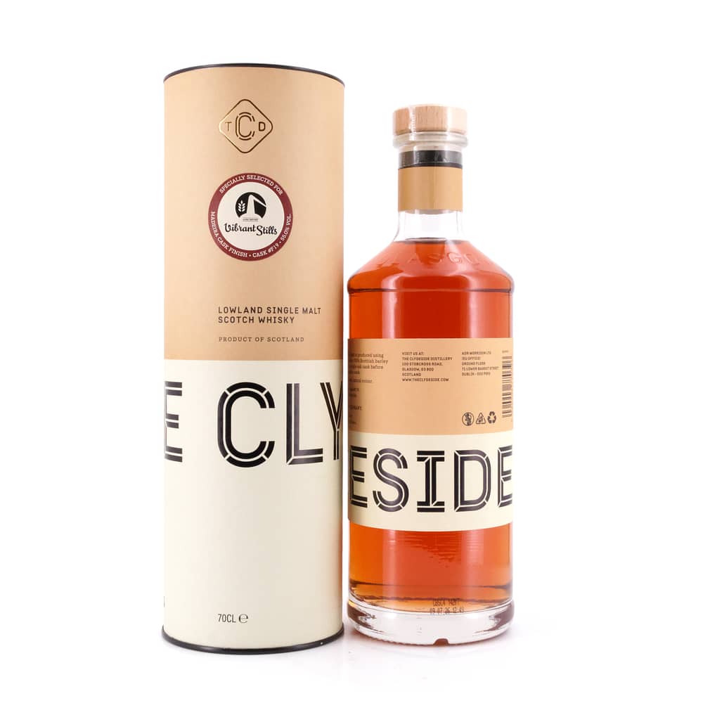 Vibrant Stills Clydeside Single Cask Madeira Finish 7 Jahre 0,70 Liter/ 55.0% vol Produktbild