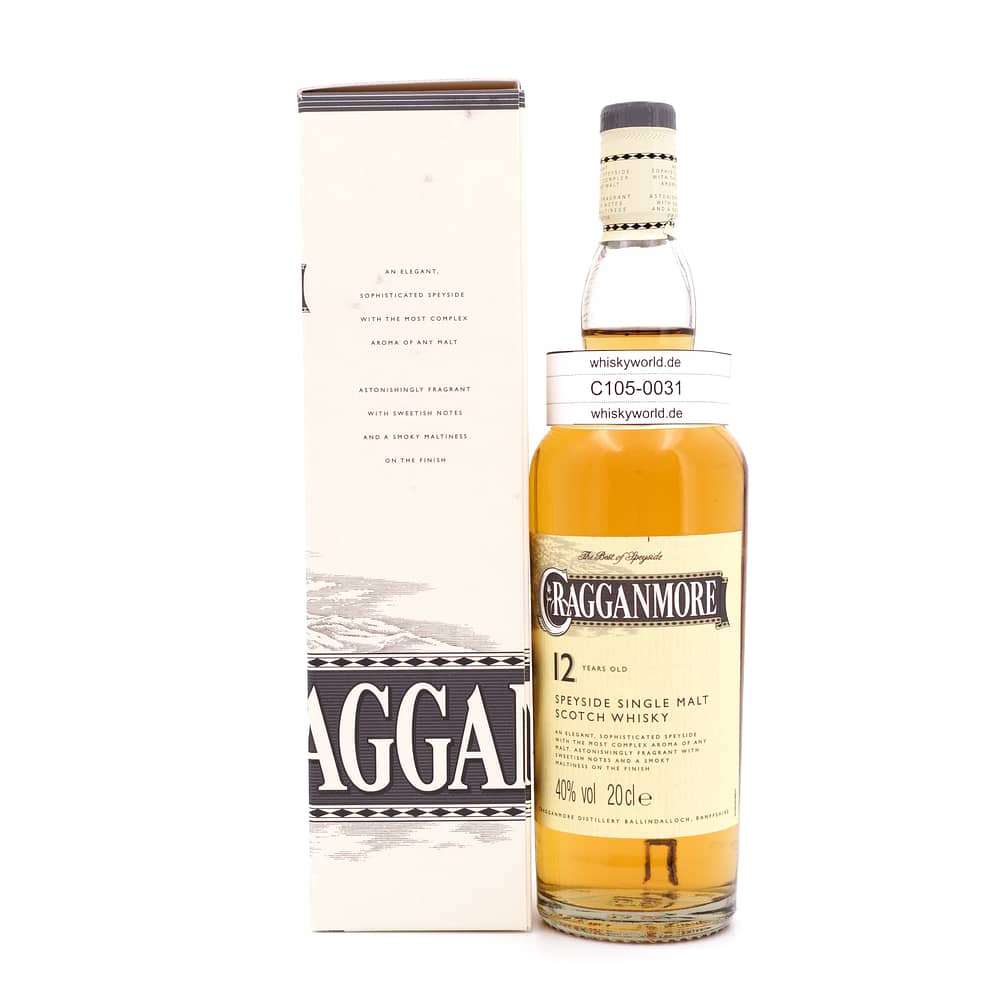Cragganmore 12 Jahre Kleinflasche 0,20 Liter/ 40.0% vol Produktbild