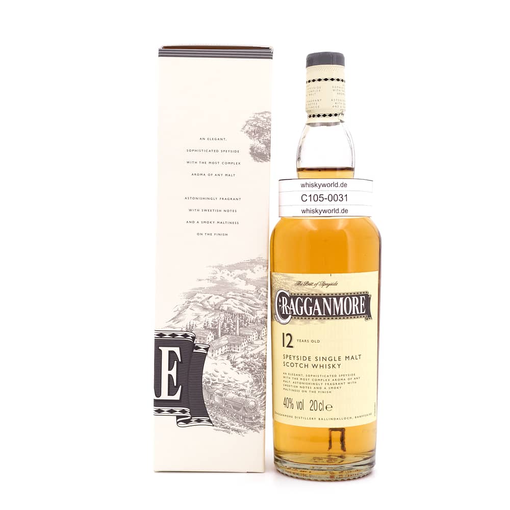 Cragganmore 12 Jahre Kleinflasche 0,20 Liter/ 40.0% vol Produktbild