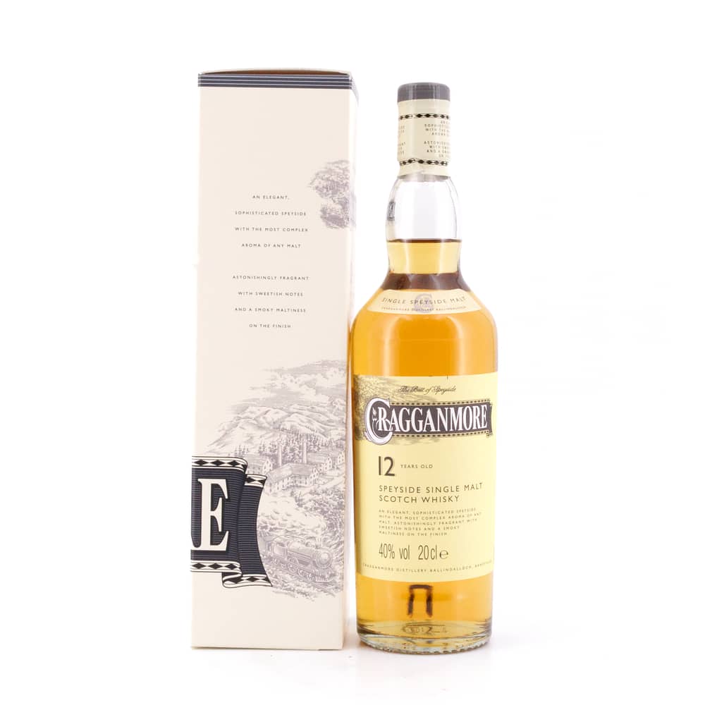Cragganmore 12 Jahre Kleinflasche 0,20 Liter/ 40.0% vol Produktbild