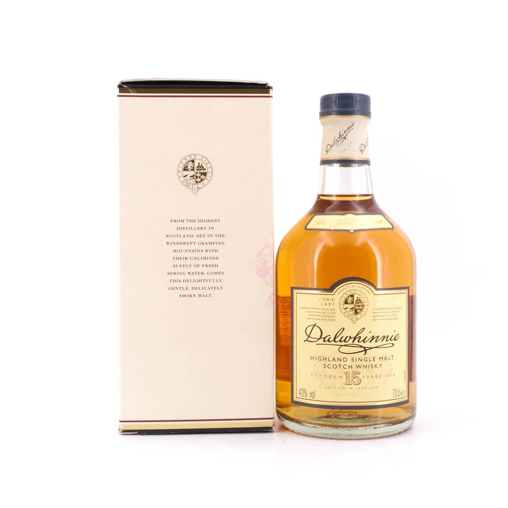Dalwhinnie 15 Jahre 0,70 Liter/ 43.0% vol Produktbild