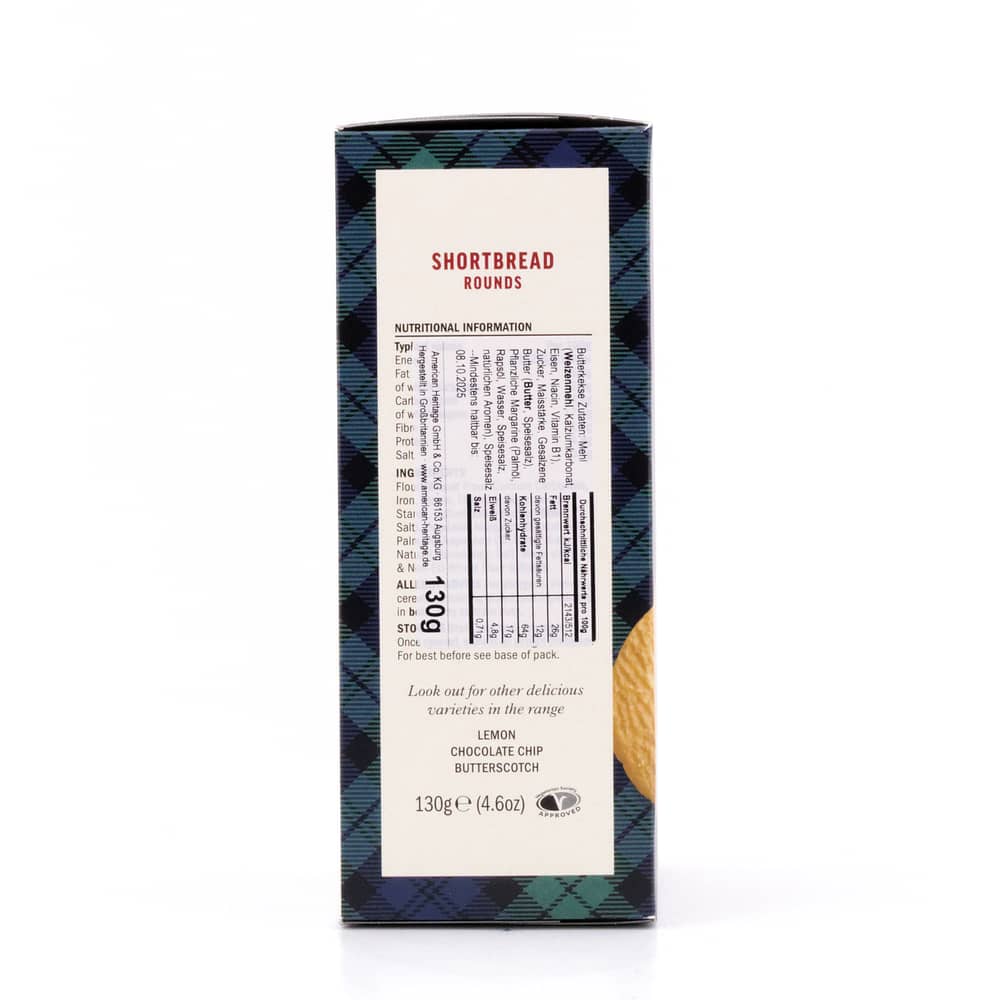 DEAN's Shortbread Rounds 130 Gramm Produktbild