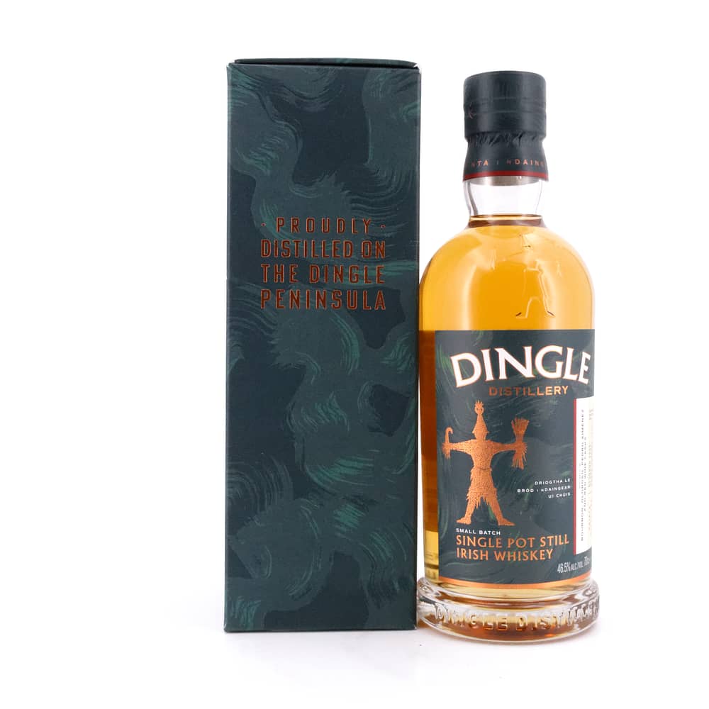 Dingle Single Pot Still Irish Whiskey Bourbon, Oloroso Sherry, PX Sherry & Red Wine Casks 0,70 Liter/ 46.5% vol Produktbild