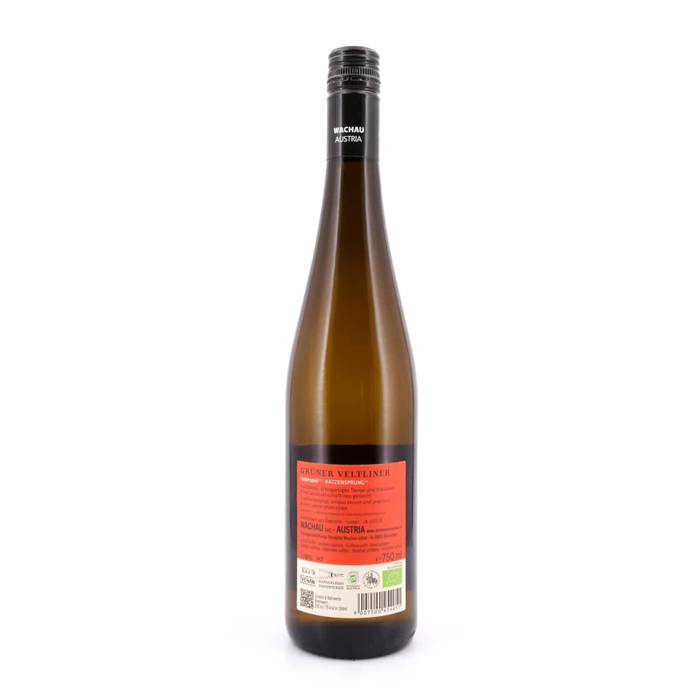 Domäne Wachau Grüner Veltliner Katzensprung Federspiel DAC Jahrgang 2025 0,750 Liter/ 12.0% vol Produktbild