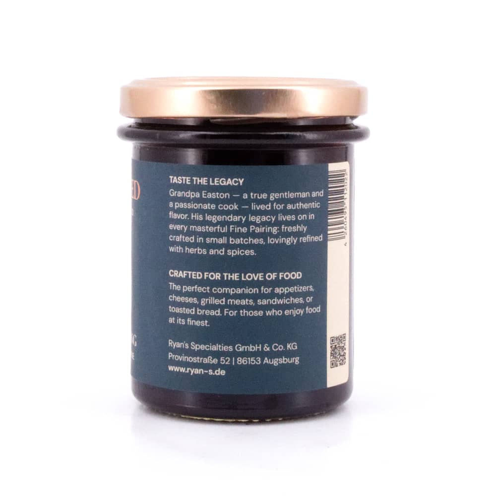 EASTON REED Cherry Fine Pairing Kirsch-Chutney mit schwarzer Pfeffer & Rotwein 230 Gramm Produktbild
