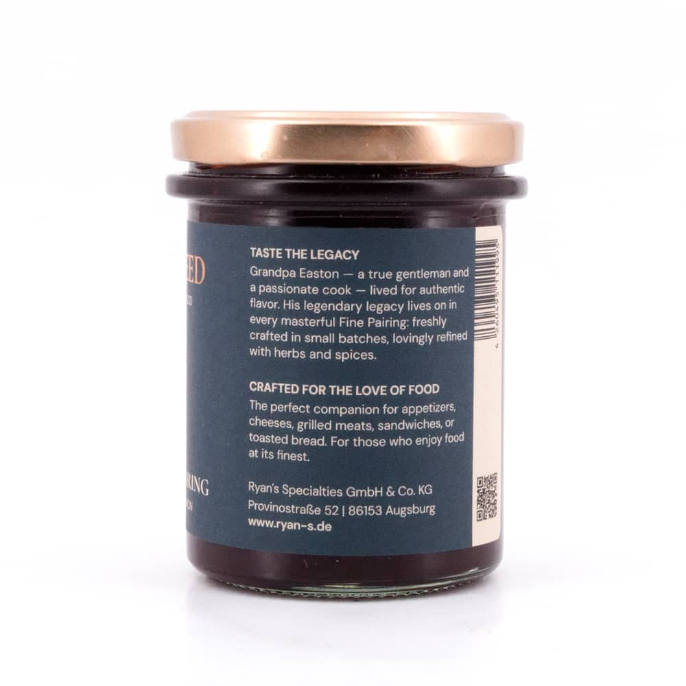 EASTON REED Cranberry Fine Pairing Cranberry-Chutney mit Ingwer & Zimt 230 Gramm Produktbild