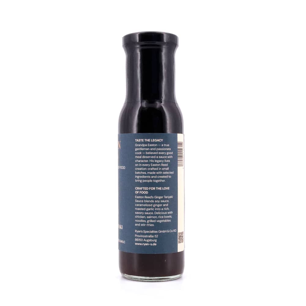 EASTON REED Ginger Teriyaki Sauce 0,260 Liter Produktbild