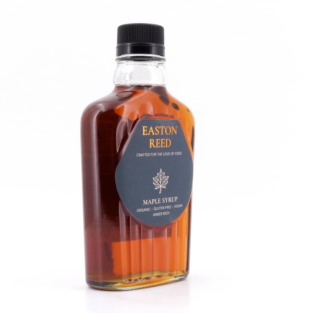 EASTON REED Maple Syrup Bio-Ahornsirup Amber Rich Taste Grade A 250 ml Produktbild