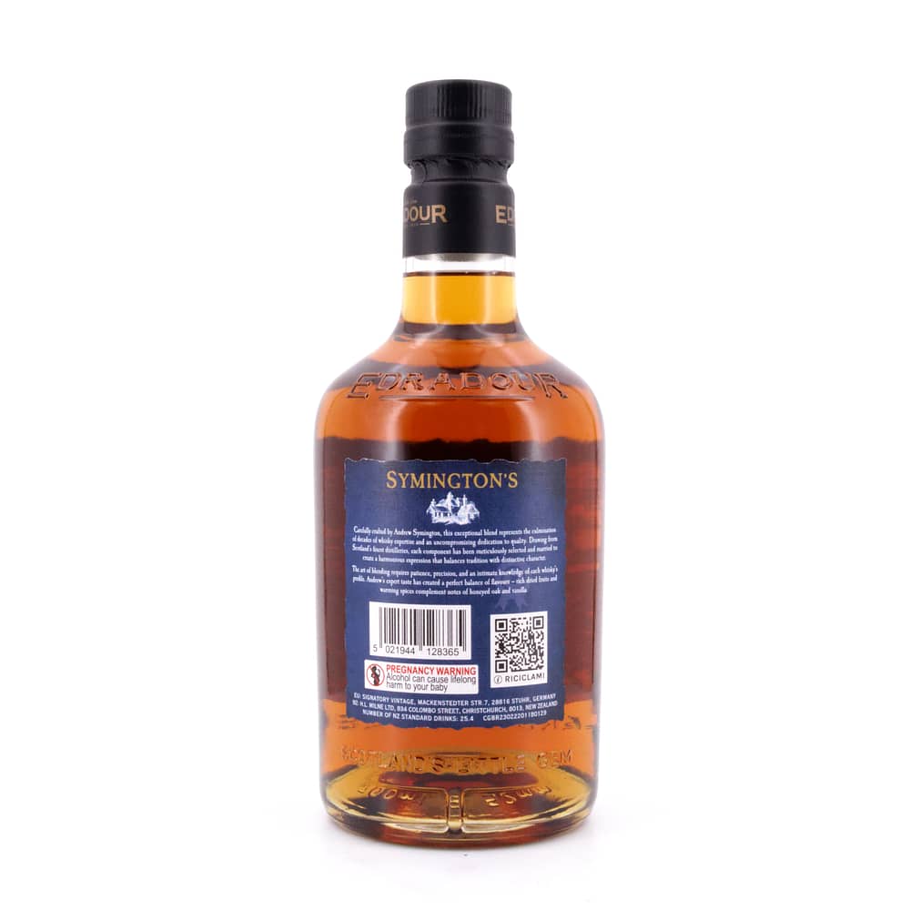 Edradour Symingtons Blended Scotch Whisky - 10 Jahre Sherry & Bourbon Casks 0,70 Liter/ 46.0% vol Produktbild