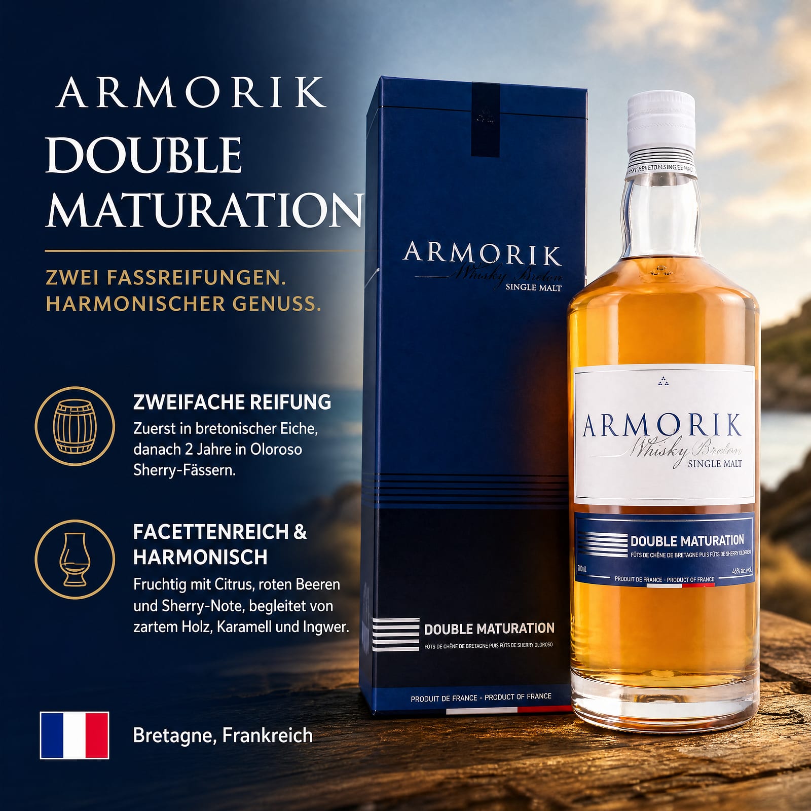 Armorik Double Maturation 0,70 Liter/ 46.0% vol