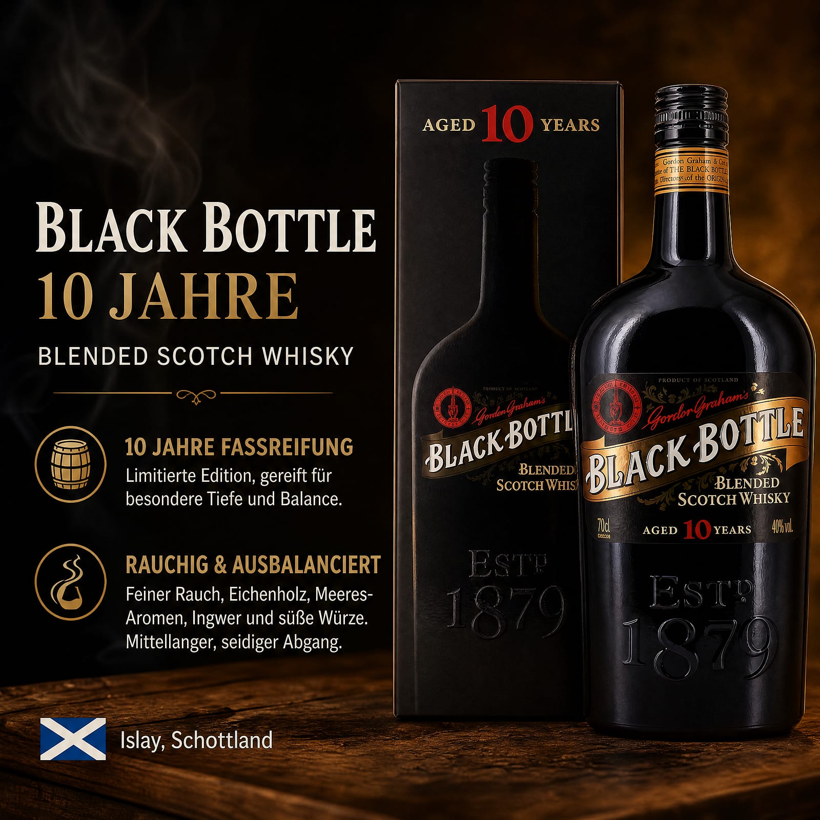 Black Bottle 10 Jahre 0,70 Liter/ 40.0% vol