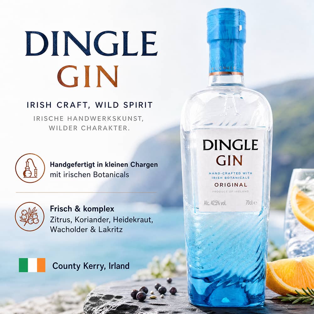 Dingle Gin 0,70 Liter/ 42.5% vol Produktbild