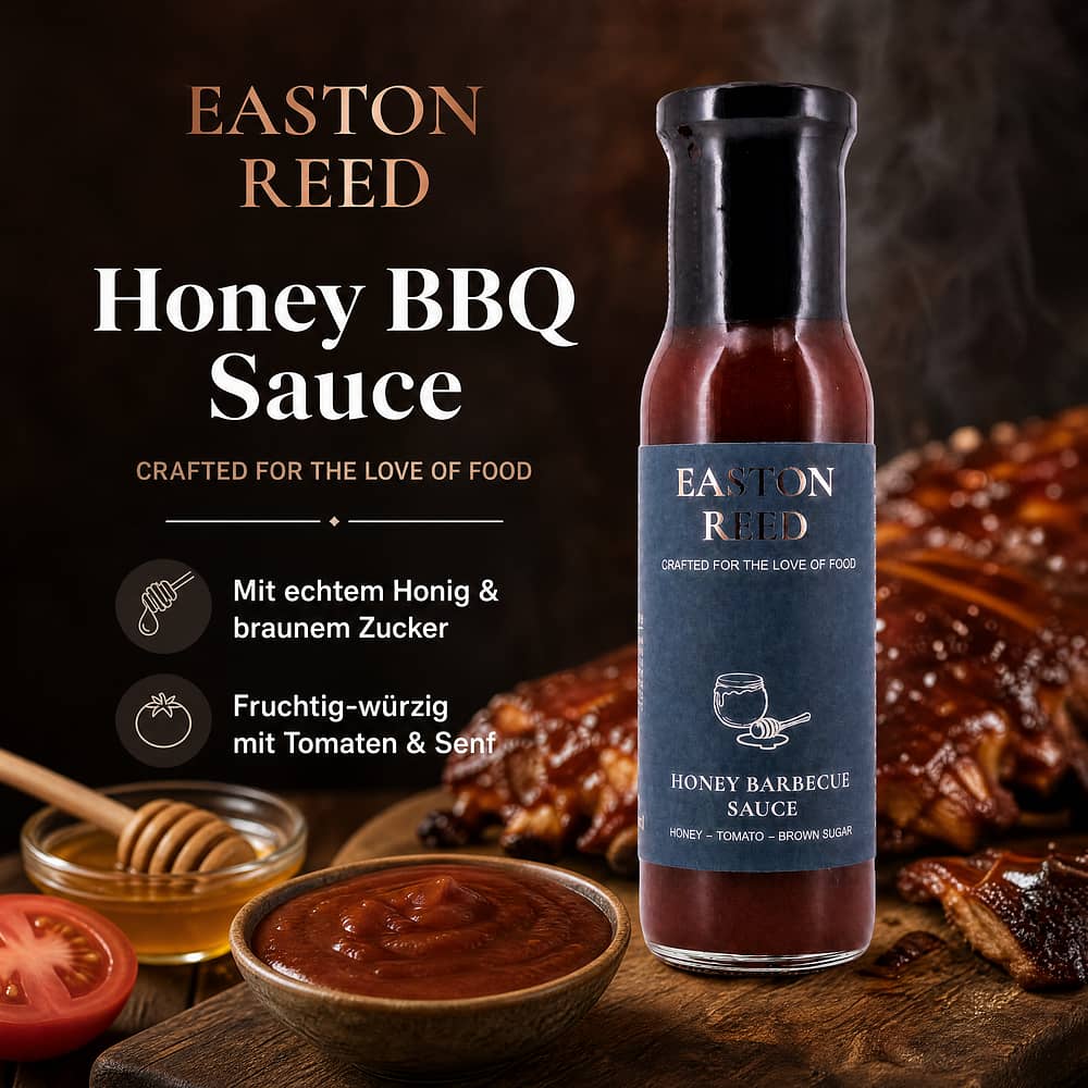EASTON REED Honey BBQ Sauce 0,260 Liter Produktbild