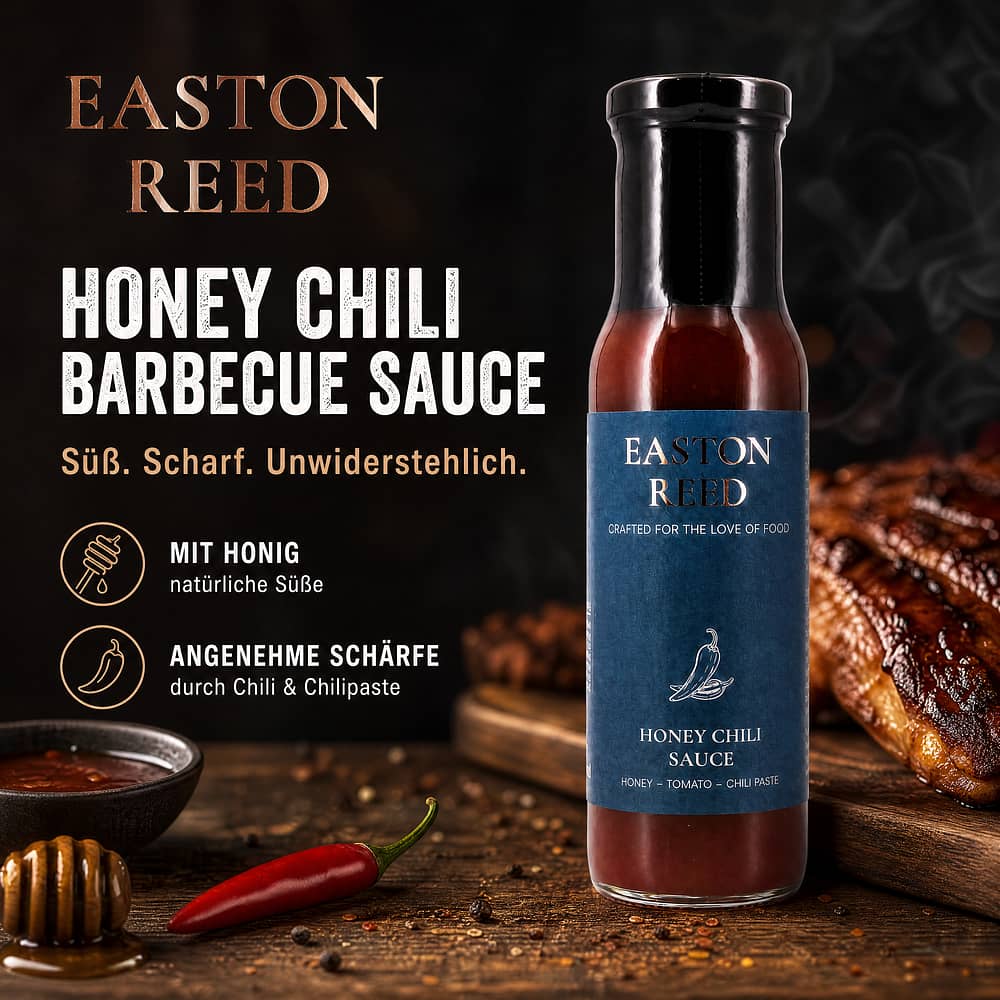 EASTON REED Honey Chili Barbecue Sauce 0,260 Liter Produktbild
