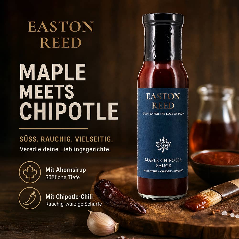 EASTON REED Maple Chipotle Sauce 0,260 Liter Produktbild