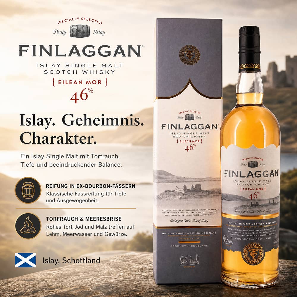 Finlaggan Eilean Mor 0,70 Liter/ 46.0% vol Produktbild