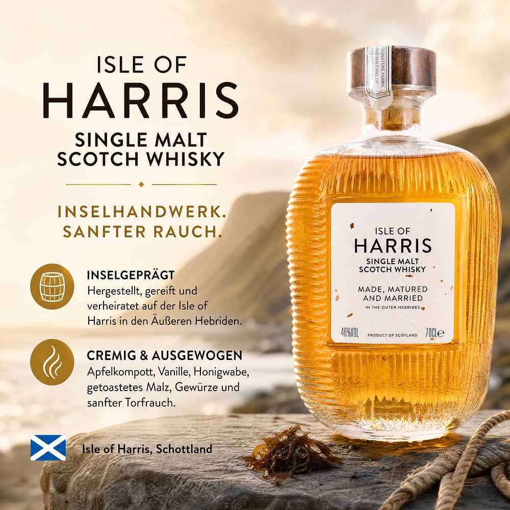 Isle of Harris Single Malt 0,70 Liter/ 46.0% vol Produktbild