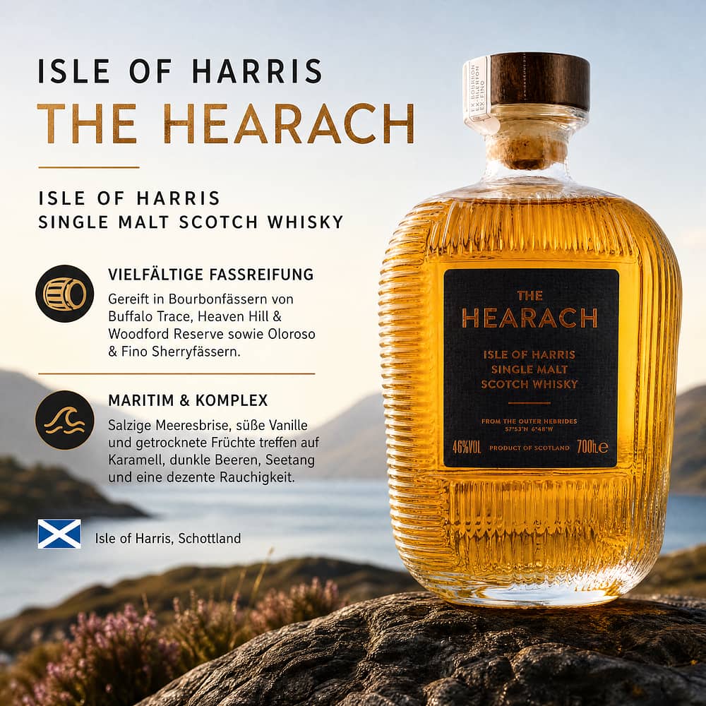 Isle of Harris The Hearach 0,70 Liter/ 46.0% vol Produktbild