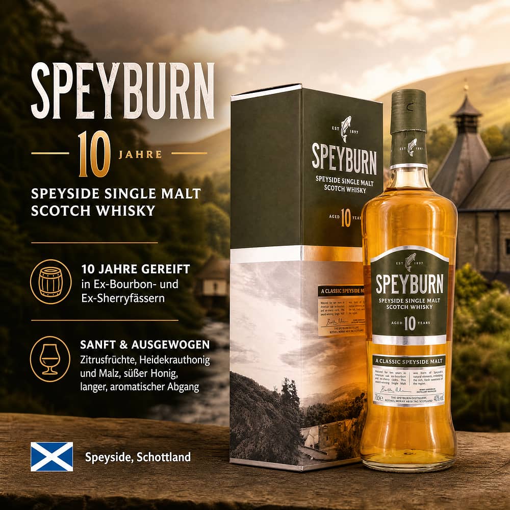 Speyburn 10 Jahre 0,70 Liter/ 40.0% vol Produktbild